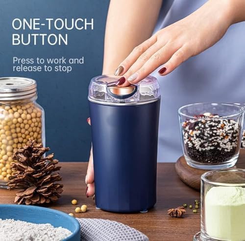 Portable Electric Grinder(250 ML) Spice & Coffee Bean Grinder