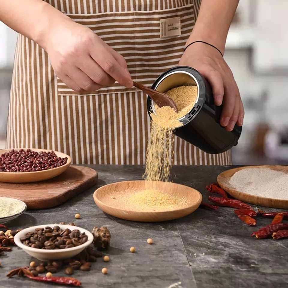 Portable Electric Grinder(250 ML) Spice & Coffee Bean Grinder