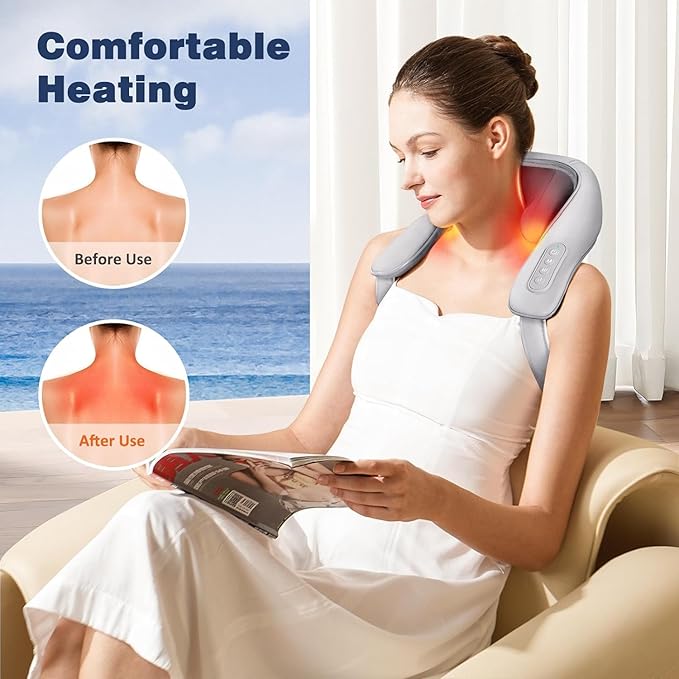 Neck and Shoulder Back Massager: