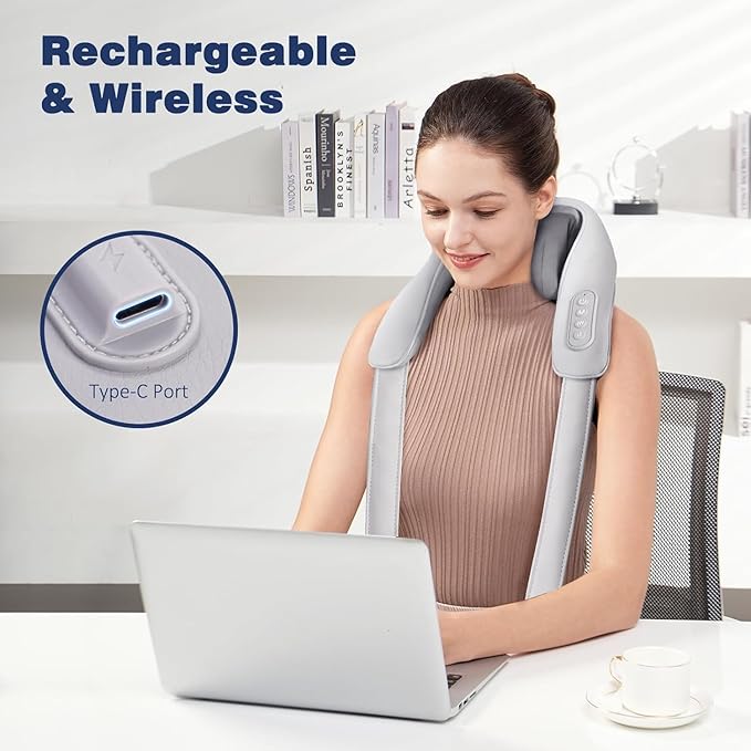 Neck and Shoulder Back Massager: