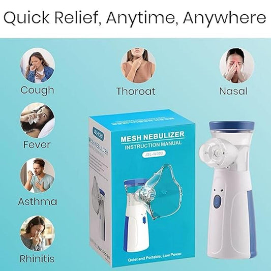 Mini Portable Mesh Nebulizer Machine,(original)For Adults and Kids,