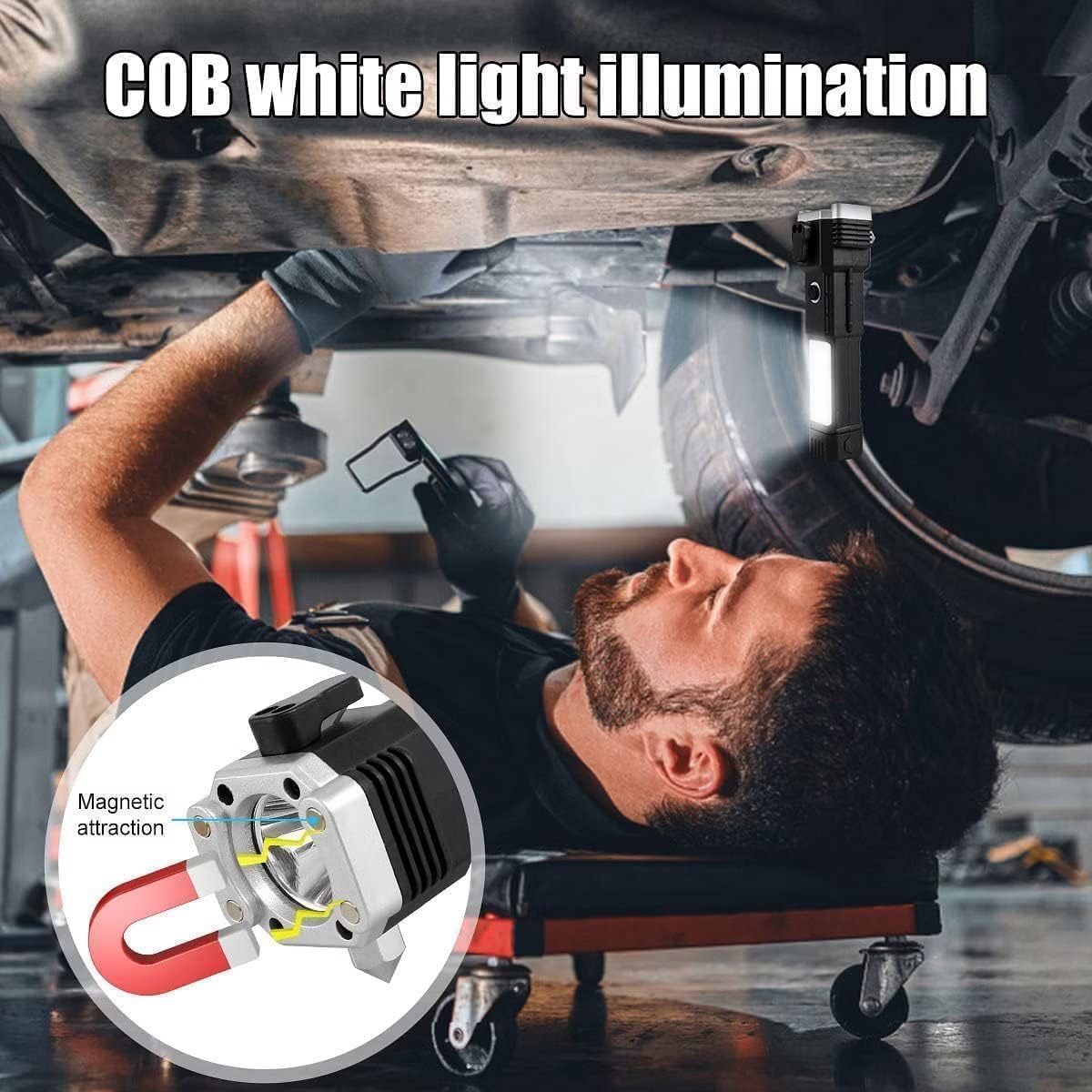 High Power 3W Torch Lights Rechargeable
