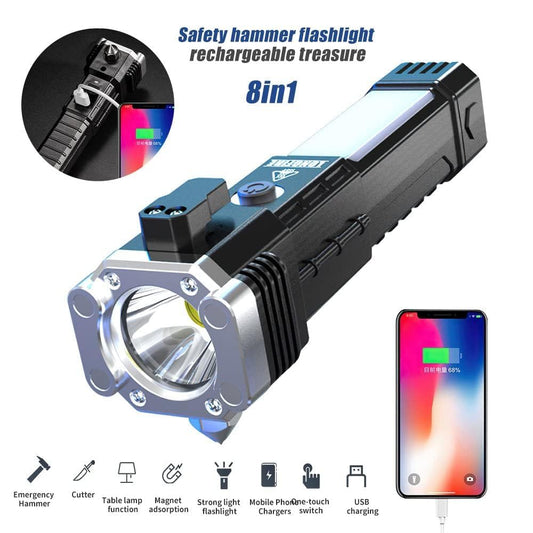 High Power 3W Torch Lights Rechargeable