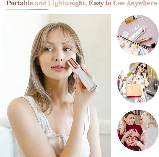 Facial Hair Remover For Women, (White & Golden)