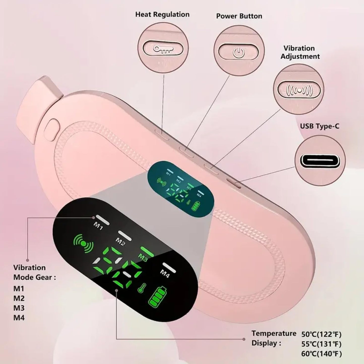 Menstrual Pain Relief Heating Pad Device original