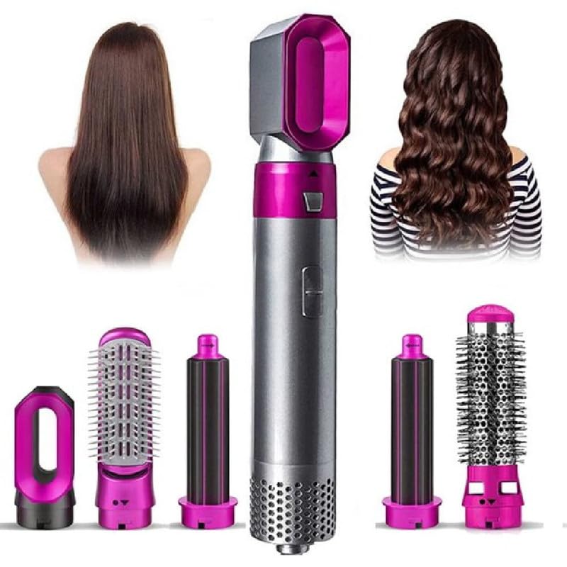 Straightener Brush Blow Dryer | 5 in 1 Multifunctional Hair Dryer