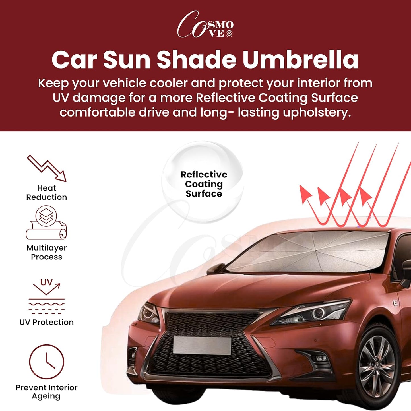 Sun shade Car umbrella | premium quality