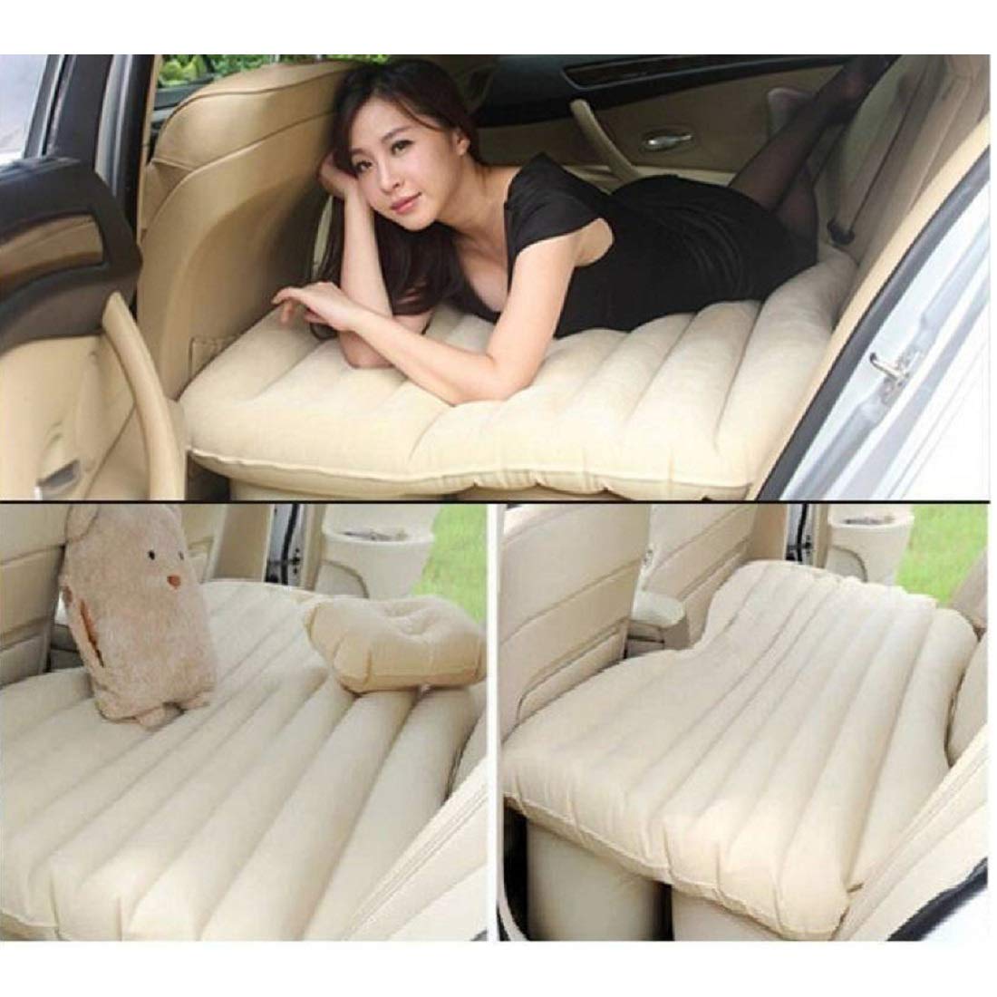 Premium Car Inflatable Bed |Quick Inflatable Back Seat