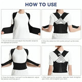 Shoulder and Back Posture Corrector Belt